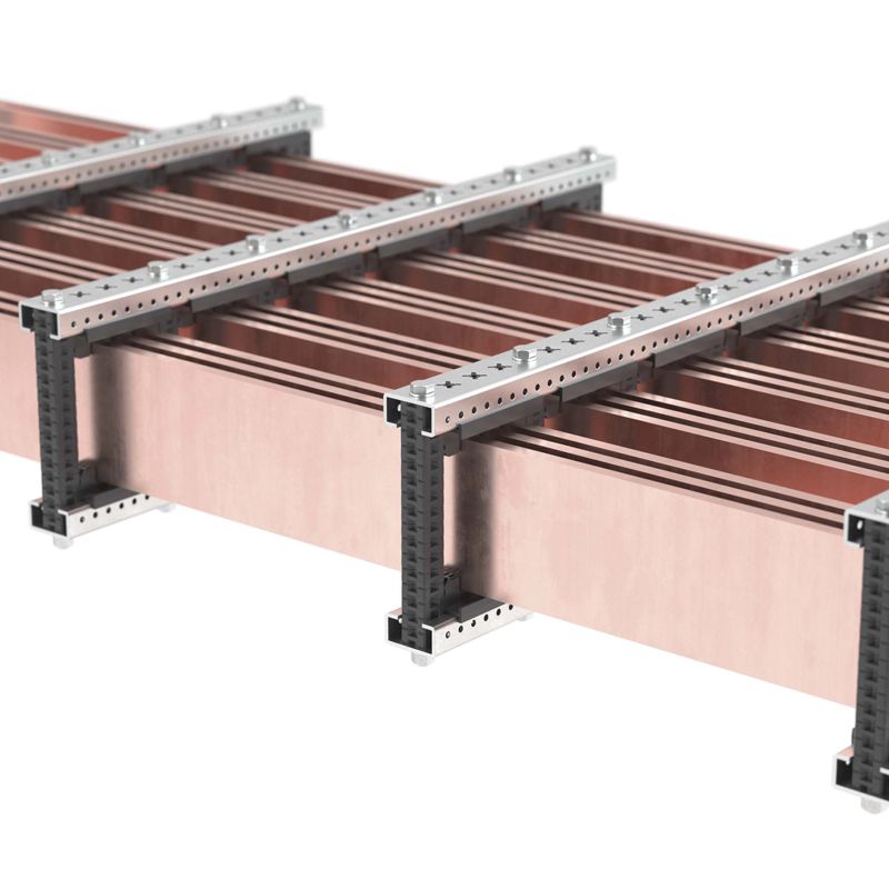 Комплект изоляторов главной шинной системы 2-3 шины на полюс толщиной 10мм 3Р DKC R5BBMS23103P