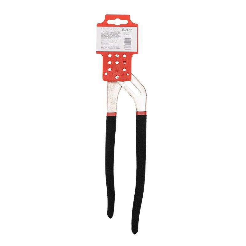 Клещи переставные 300мм обливные рукоятки никелир. Rexant 12-4636