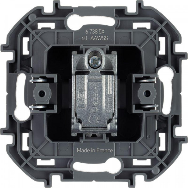 Механизм розетки TV "звезда" Inspiria 2дБ 0-2400мГц бел. Leg 673850